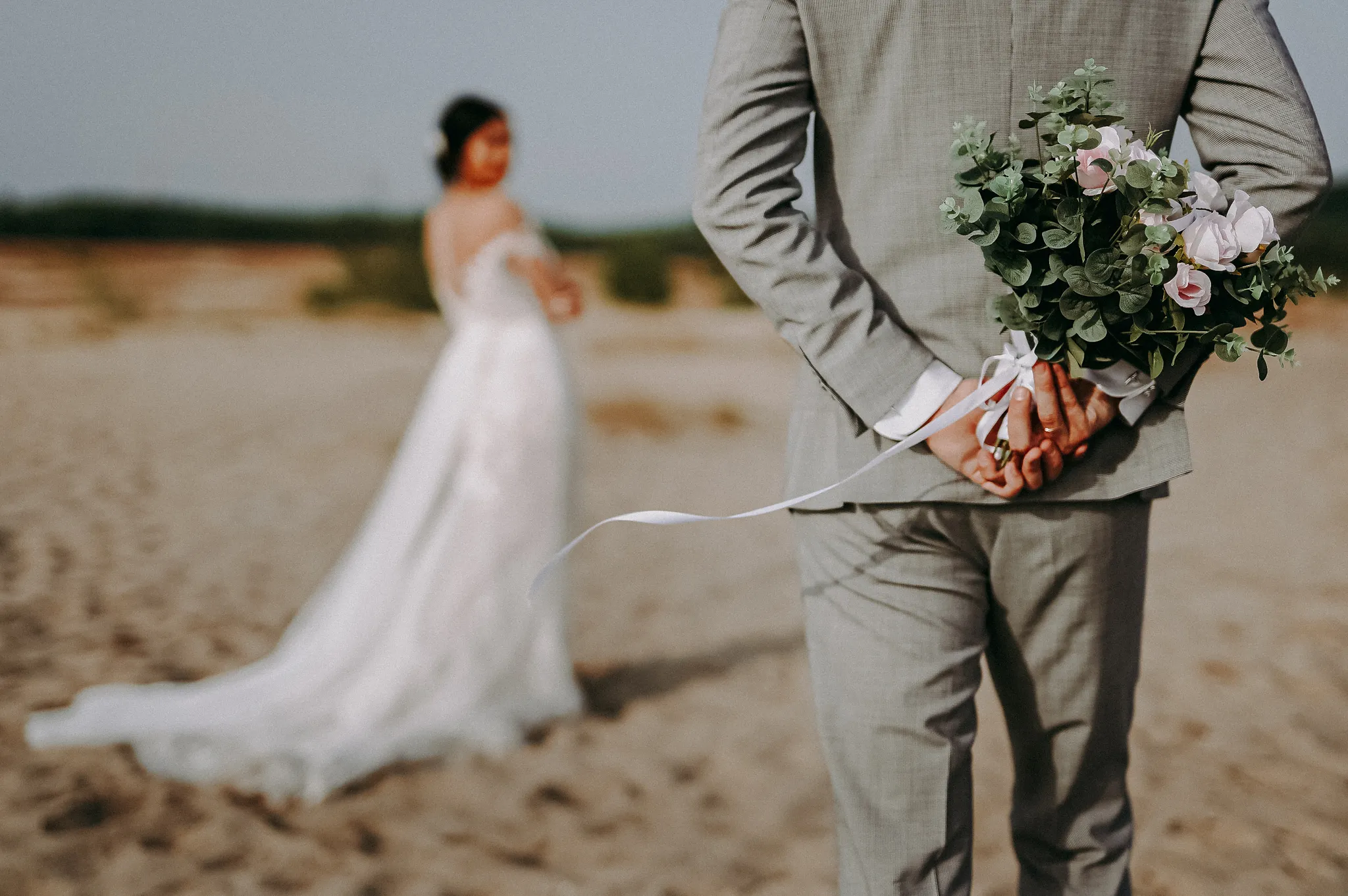 bukiet mlodej pani na pustyni